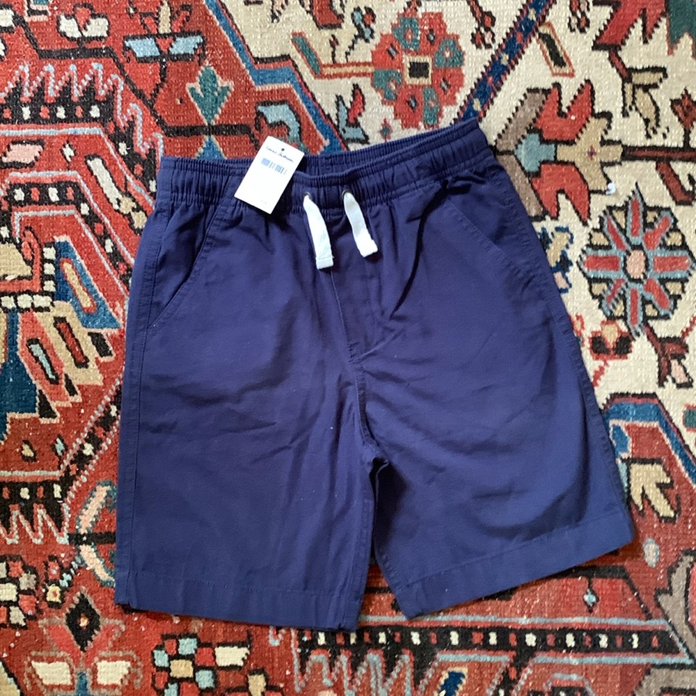 NWT Hanna Andersson Navy Shorts Size 120 6-7